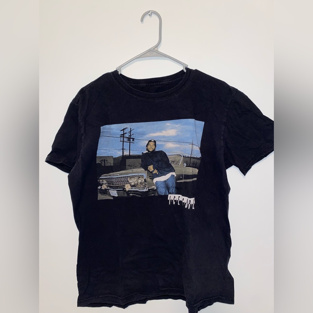 Black Ice Cube Graphic Tee